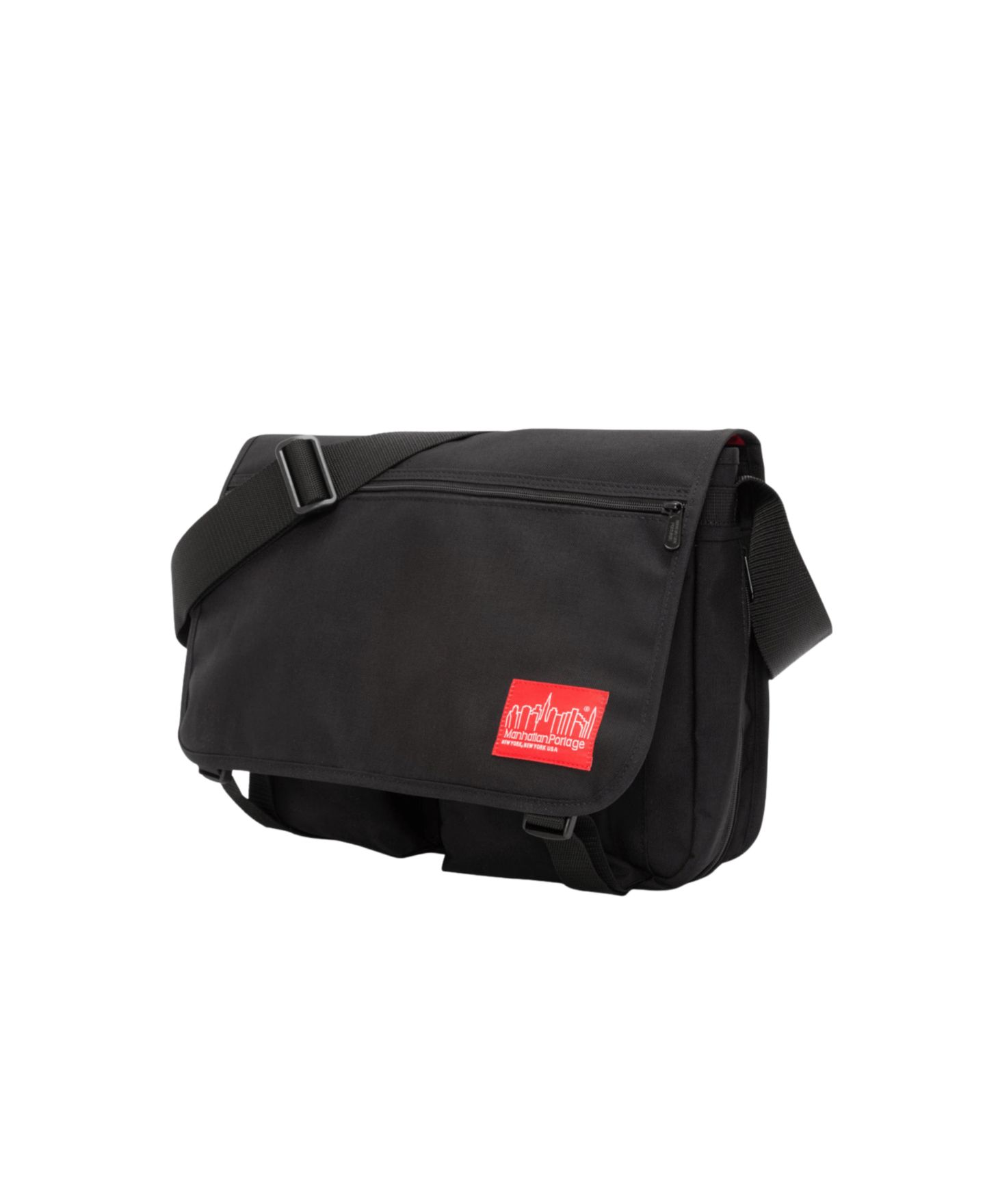 Женская сумка Manhattan Portage Europa Large Nylon Crossbody Messenger, цвет: Чёрный — фото 2