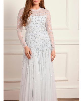 Women's Starry Nights Round Neck Gown