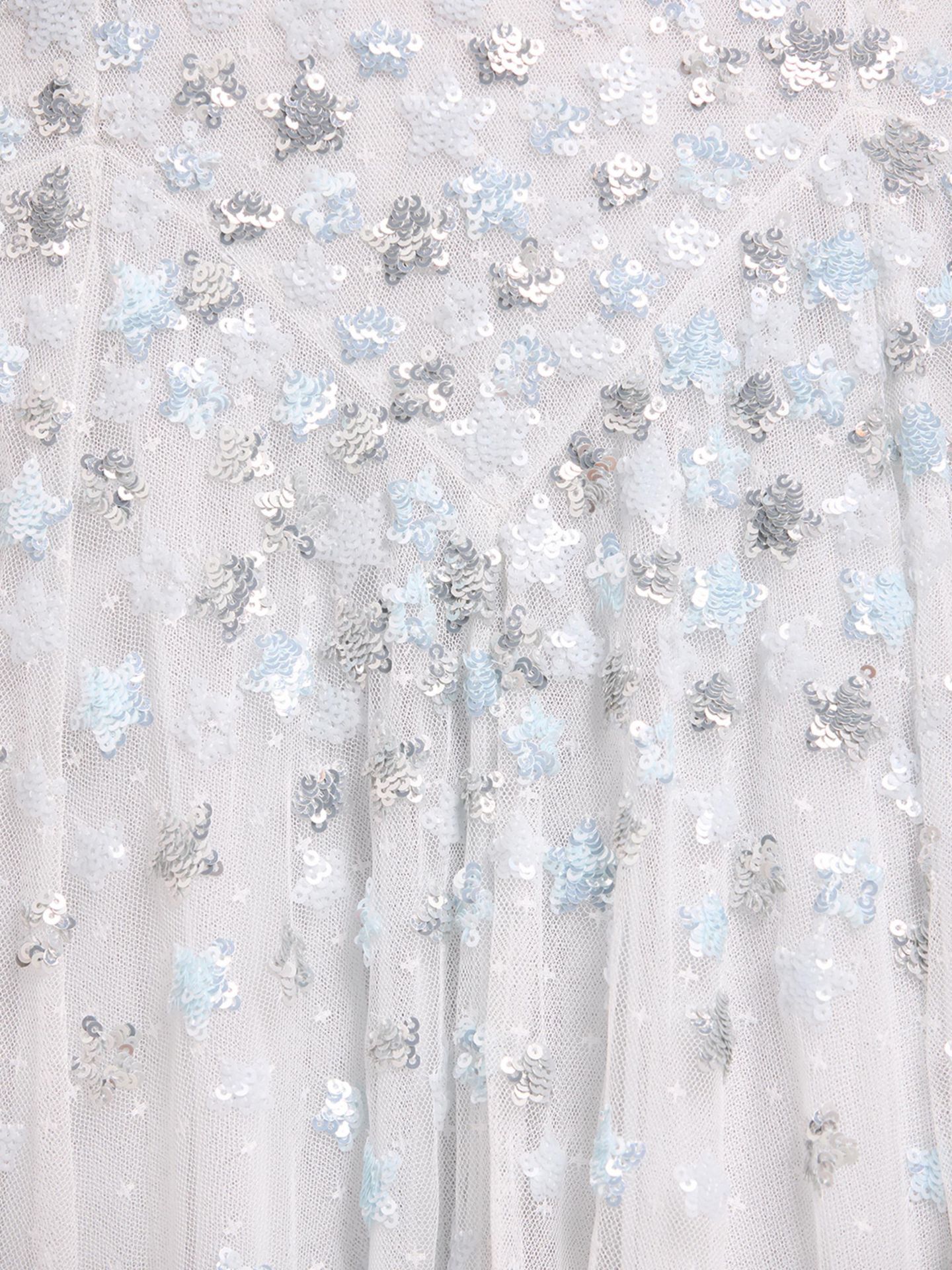 Женское платье Needle & Thread Starry Nights Round Neck Gown, цвет: Ледяной синий — фото 7