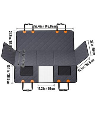 Dog Car Seat Cover Back Seat Extender 400 lbs Hammock