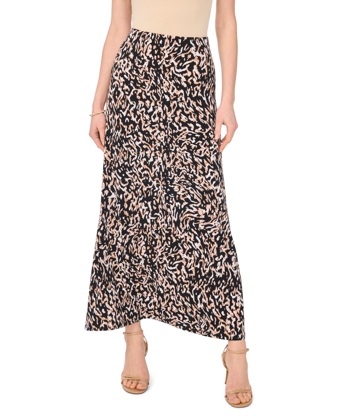Женские юбки Vince Camuto Women's Printed Pull-On Midi Skirt — фото 1