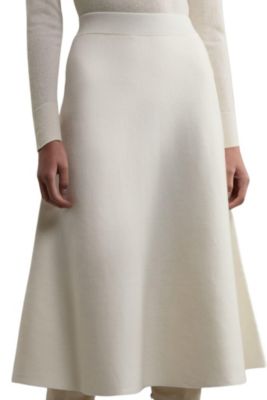 Women's Milano Knit Full Midi Skirt