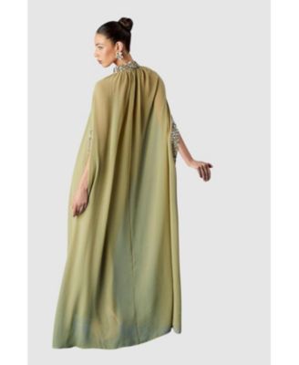 Women's Muse Chiffon Cape Dress