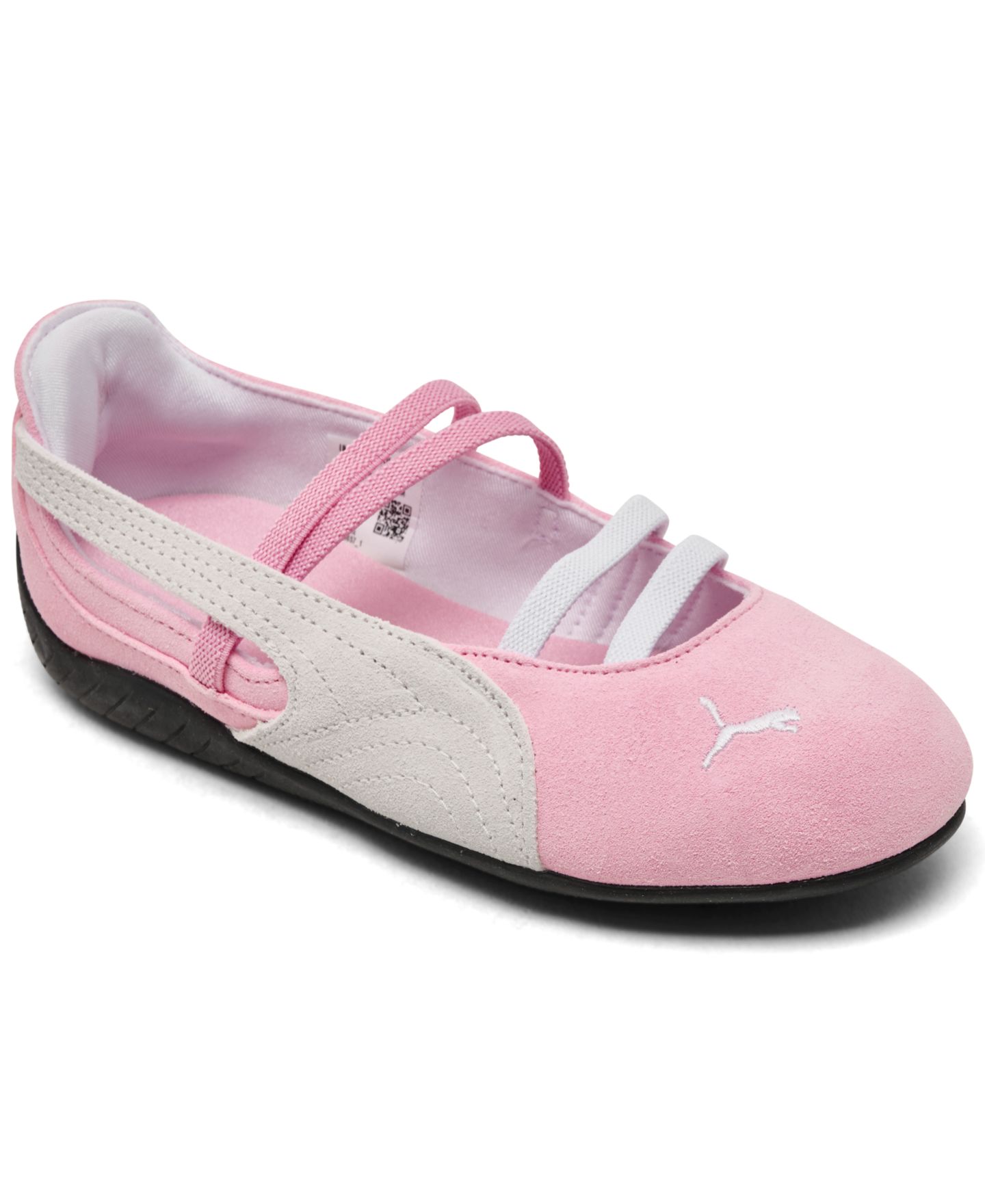 Кроссовки Puma Speedcat Ballet Suede Mary Jane Casual Shoes from Finish Line для девочек, цвет: Розовый — фото 1