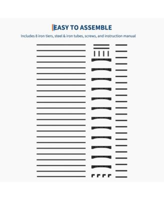 Slim Shoe Rack with Metal Frame and Fabric Shelves, Adjustable Shoe Storage Organizer for Entryway, Bedroom, Closet and Living Room