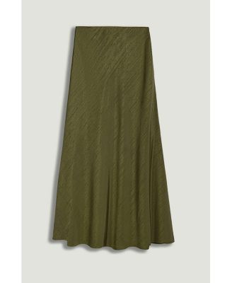 Women's Flared Midi Skirt