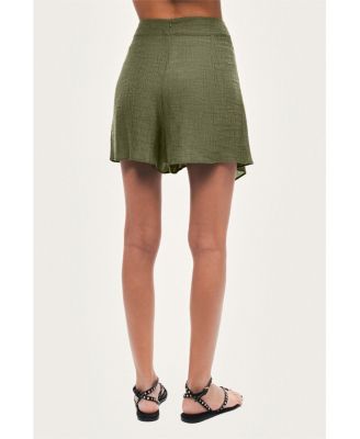 Women's Wrap Mini Skirt