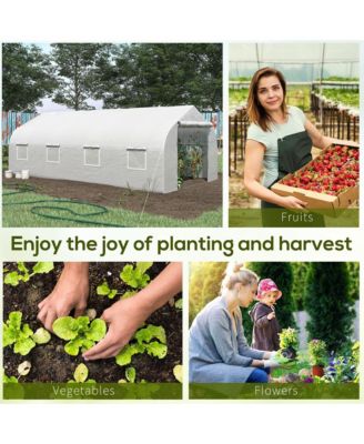 19.5'x10'x7' Outdoor house,Tunnel Walk-in House,