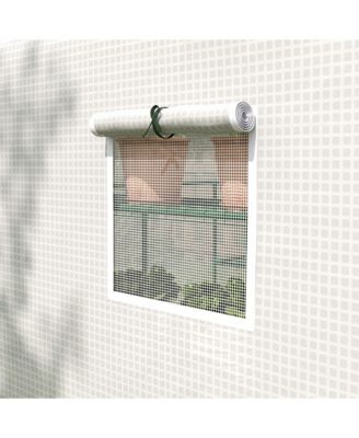 8' x 6' x 7' Portable Walk-in house with Shelf,