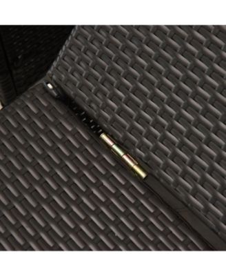 Outdoor Chaise Lounge Chair Set of 2 with Table, /