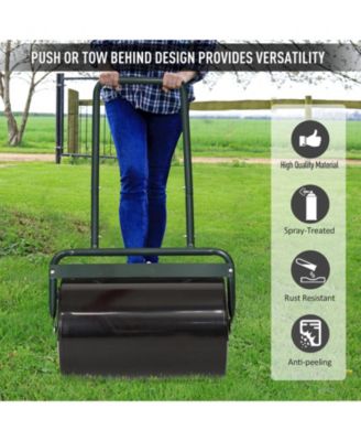 Push/Tow Lawn Roller, Yard Roller for Flattening Sod,