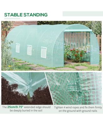 20x10x7ft Heavy Duty Walk-in house Outdoor Plant Vegetables Grow