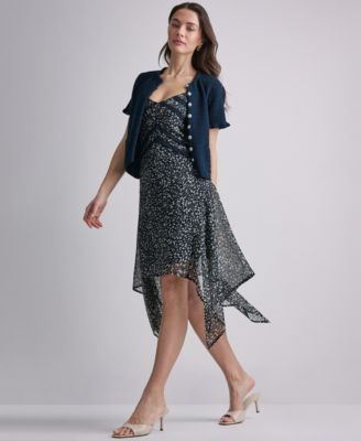 Handkerchief Hem Dress - Macy's