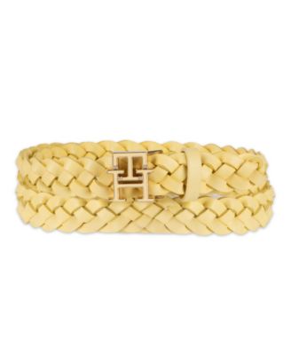 Women's Casual Braided Leather Belt
