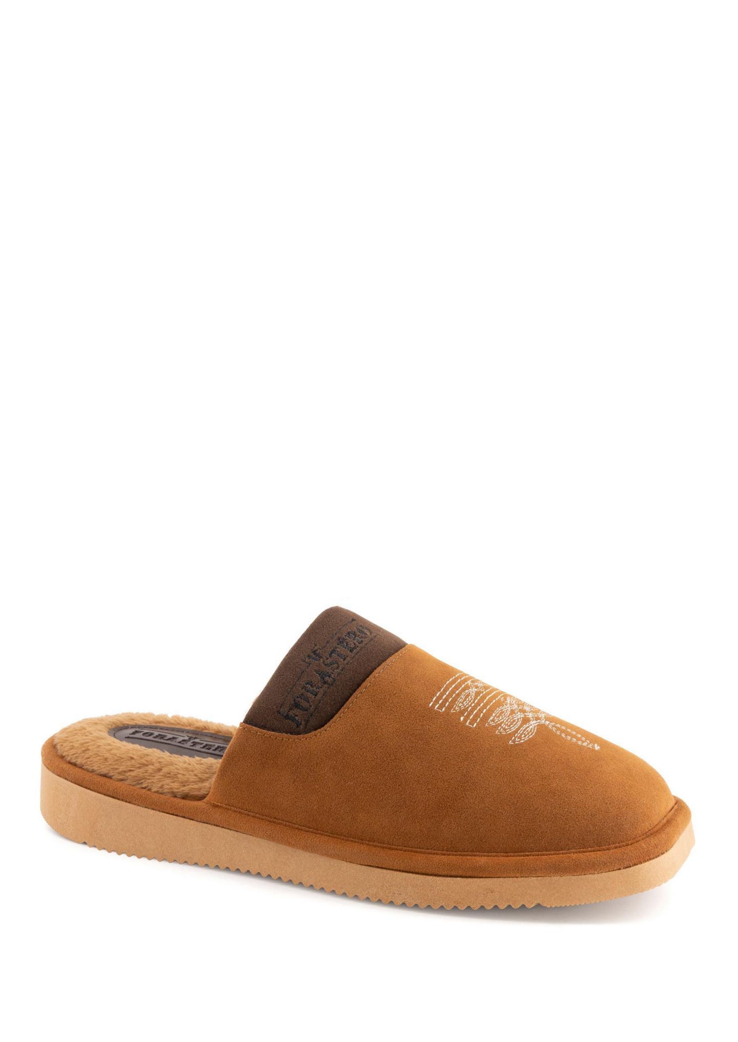 Мужские тапочки Forastero Suede Slippers, цвет: Коричневый — фото 12