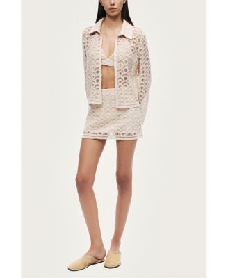 Women's Cropped Lace Jacket