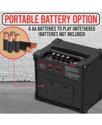 Portable Electronic Guitar Amplifier with  HD Speaker