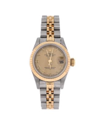 Oyster Perpetual Datejust Automatic Watch in Stainless Steel and Gold 26mm