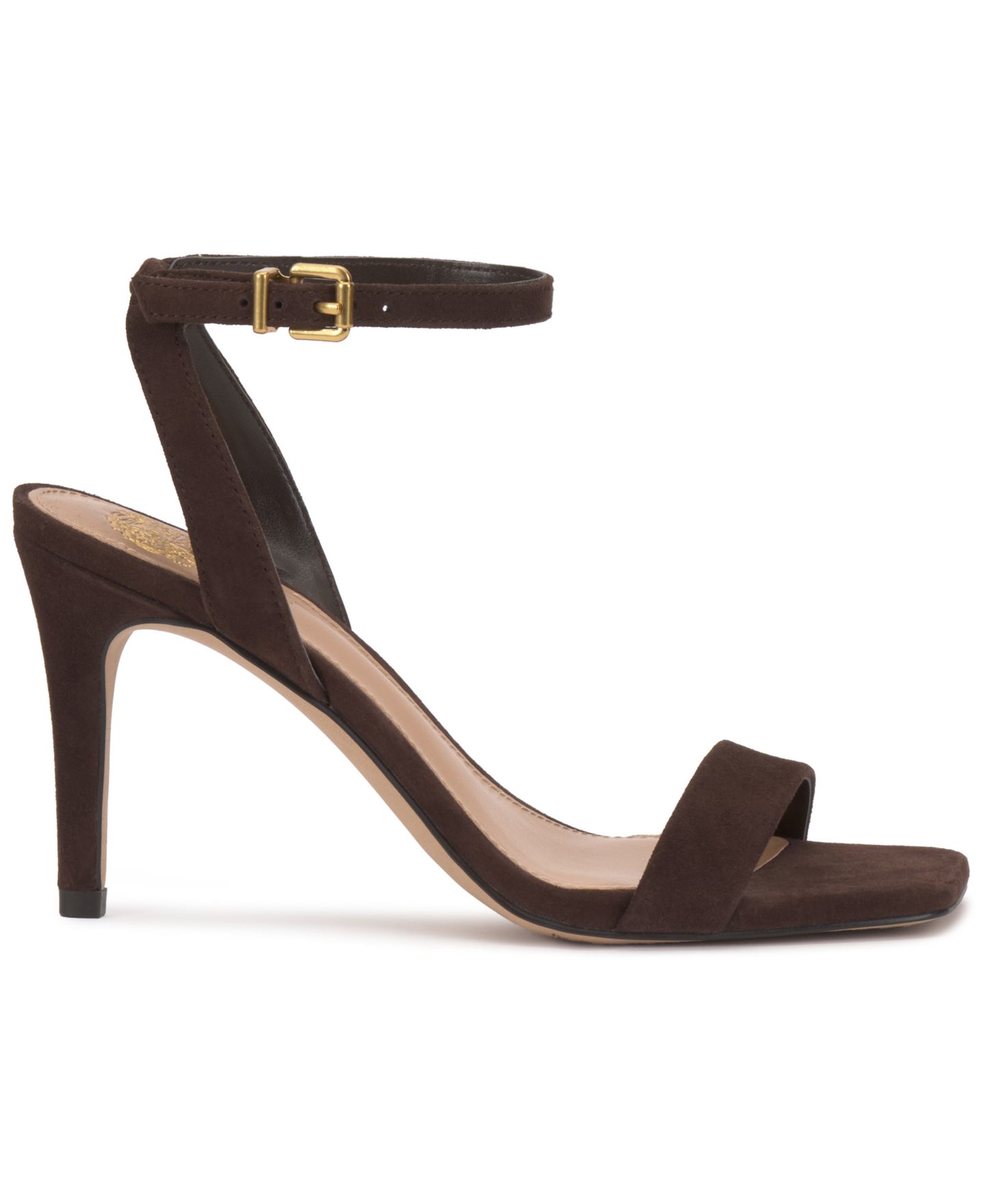 Женские сандалии Vince Camuto Saprenda Ankle-Strap Dress Sandals, цвет: Замшевый — фото 2