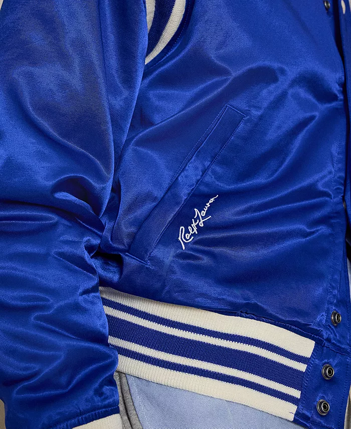 Men's Dodgers Striped Baseball Jacket - thumbnail 5
