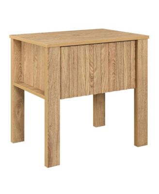 Thayer Wood 1-Drawer End Table