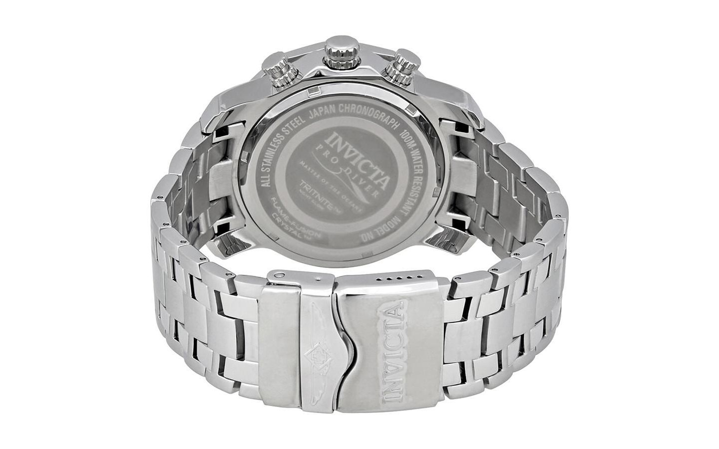 Мужские часы Invicta Pro Diver Quartz Multifunction Dial, цвет: Нержавеющая сталь — фото 3