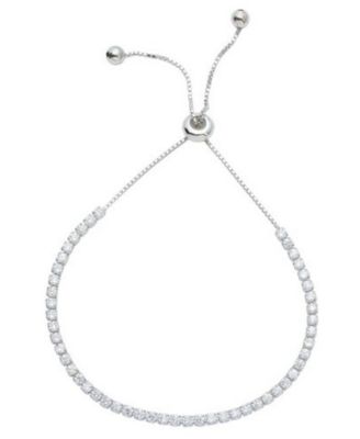 Silver 2-Piece Curved Bar and Tennis Set