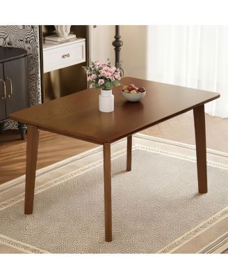Solid Wood Rustic Farmhouse Dining Table