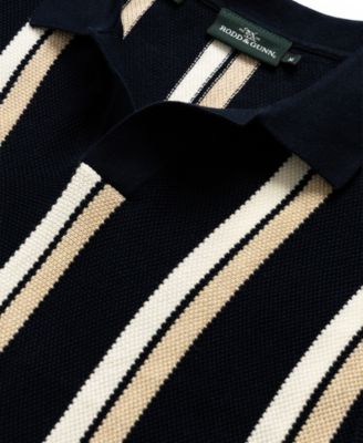 Men's Royce Hill Cotton Knit Polo Shirt