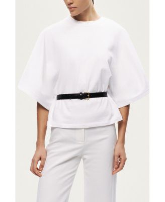 Women's Belted Oversized T-Shirt
