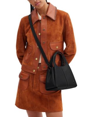 Lana Small Pebble Leather Shoulder Handbag 23