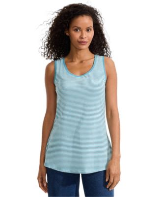 Women's Tall Supima Cotton Tunic Tank Top