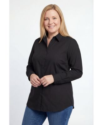 Plus Size Perfect Long Sleeve Shirt
