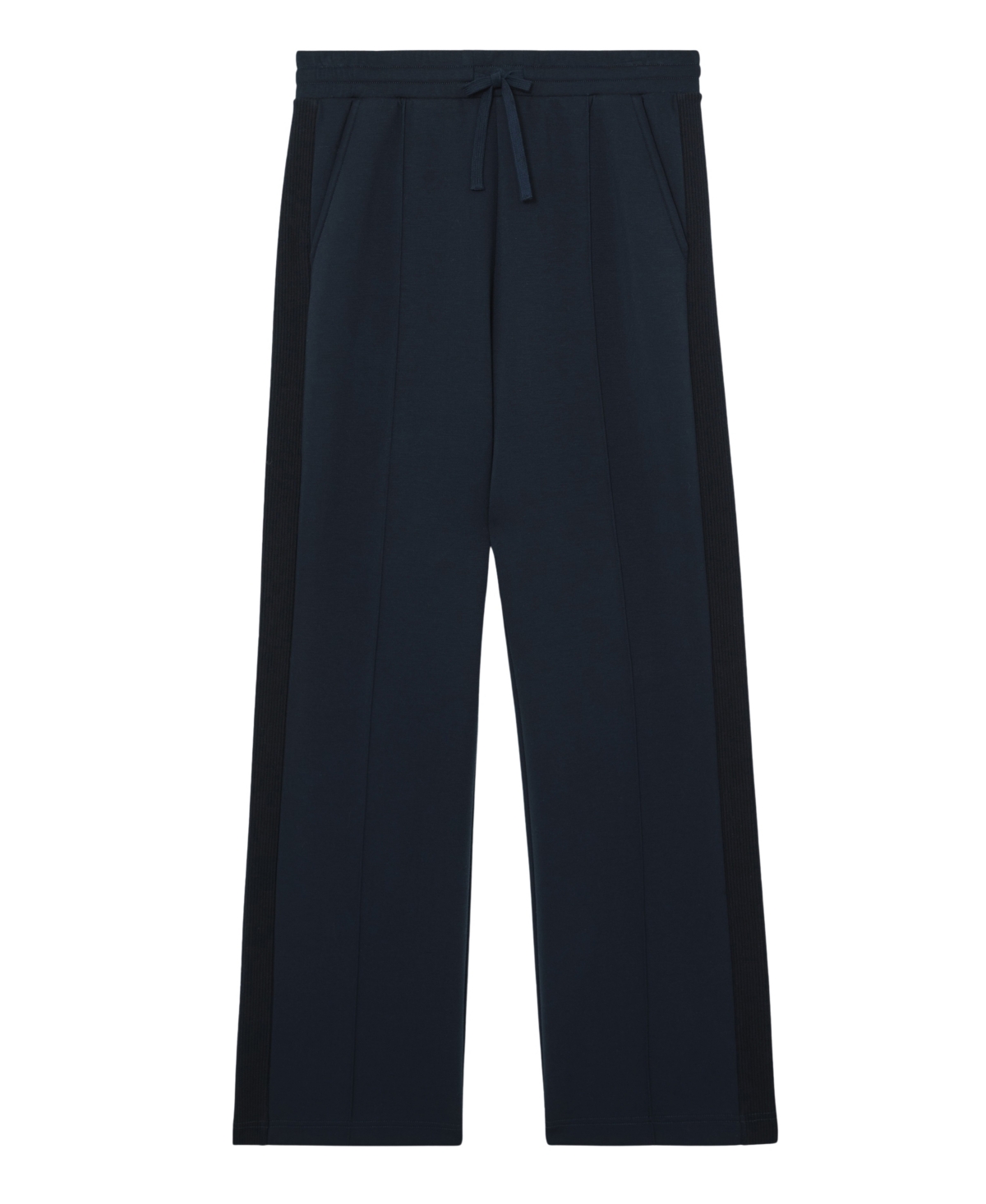 Reiss Women's Premium Interlock Wide-Leg Jogger Pants