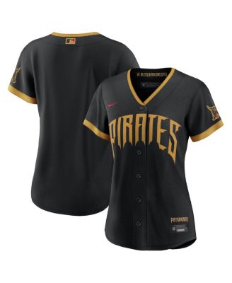 Women's Black Pittsburgh Pirates 2026 City Connect Stadium Jersey