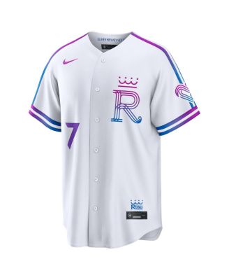 Men's Bobby Witt Jr. White Kansas City Royals 2026 City Connect Stadium Jersey
