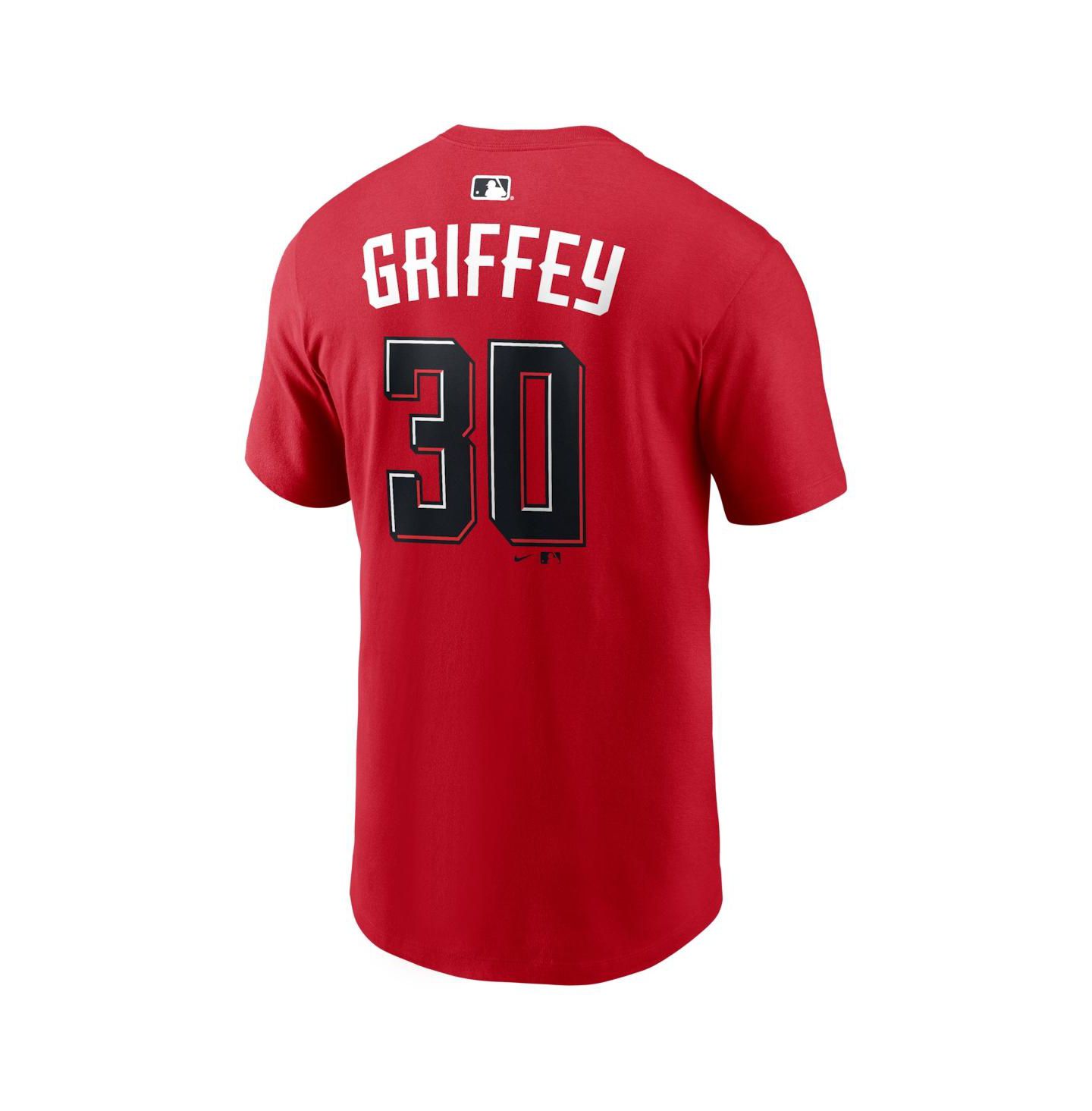 Мужская футболка Nike Ken Griffey Jr. Red Cincinnati Reds 2026 City Connect Name & Number — фото 3