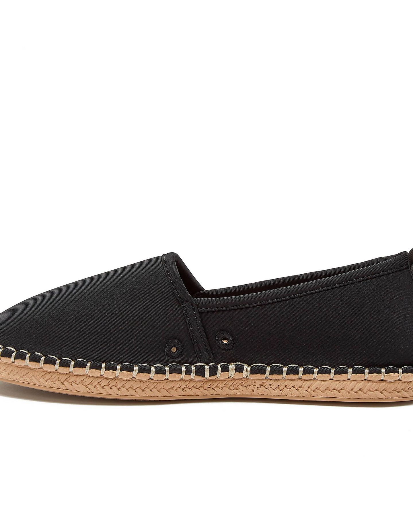 Обувь Lands' End Women's Espadrille Beach and Water Shoes, цвет: Чёрный — фото 3