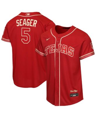 Big Boys and Girls Corey Seager Red Texas Rangers 2026 City Connect Stadium Jersey