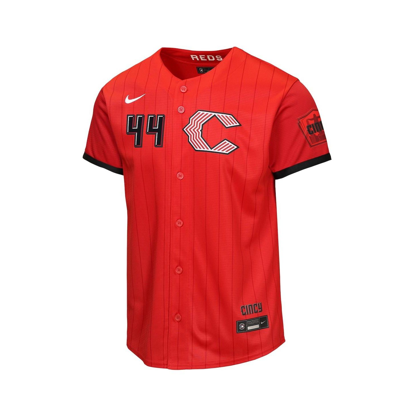 Детское джерси Nike Elly De La Cruz Cincinnati Reds 2026 City Connect Stadium, Red — фото 2