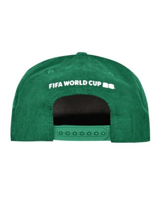 Men's Green Mexico National Team FIFA World Cup 2026 Corduroy Snapback Hat