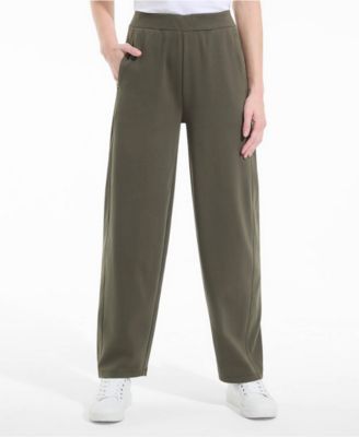Women's Sport Knit High Rise Barrel Ankle Pants