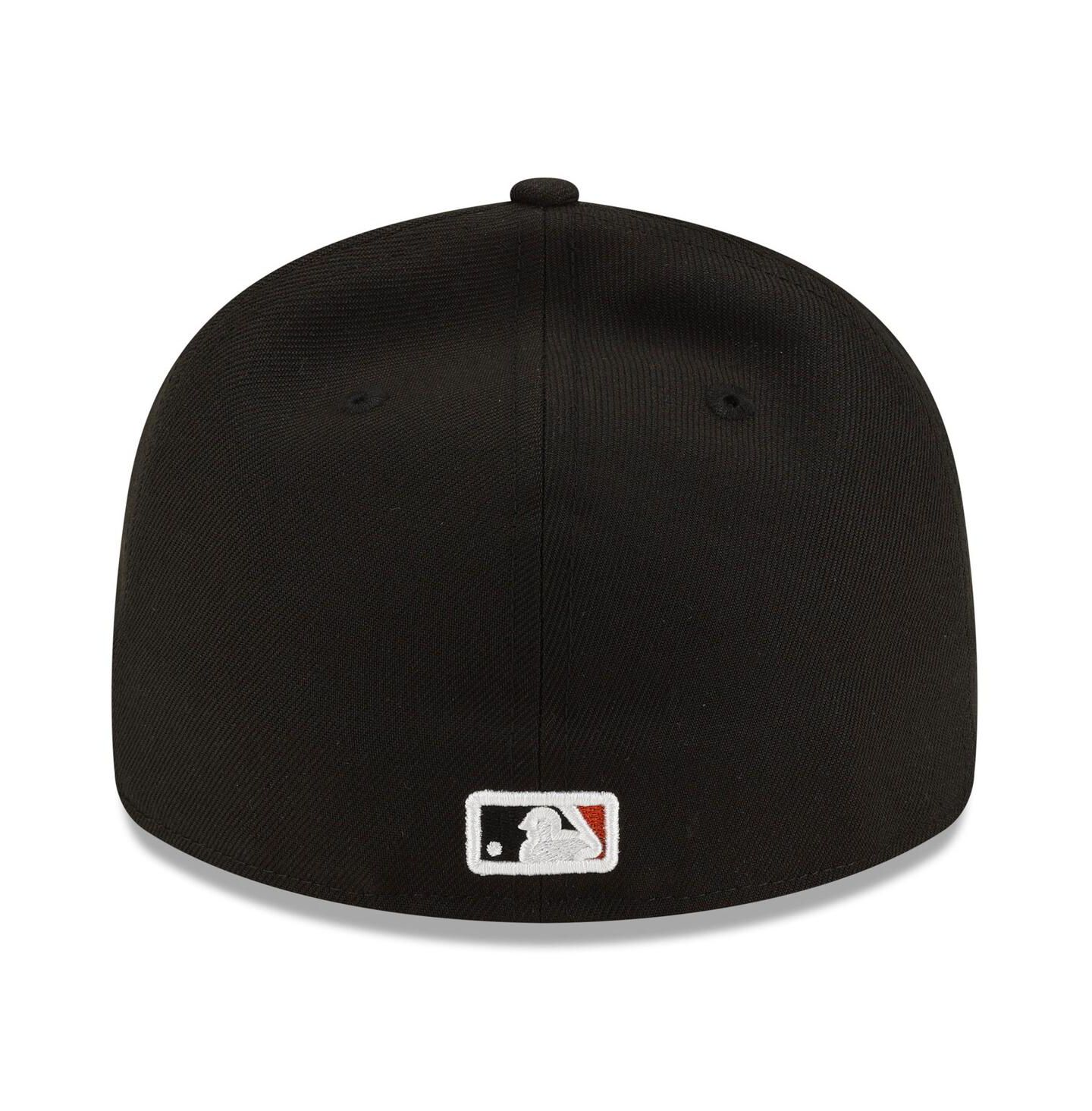 Мужская кепка New Era Gray/Black San Francisco Giants Authentic Collection Alternate Low Profile 59FIFTY Fitted Hat — фото 4