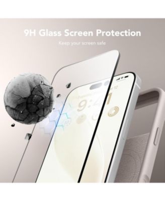 Magnetic for iPhone 17 Pro Max Case, Compatible with MagSafe Liquid Silicone Anti-Scratch Shockproof Protective Phone Case 6.9 inch, Stone