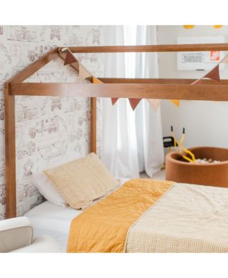 Twin Low House Bed Frame