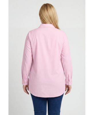 Plus Size Perfect Long Sleeve Shirt