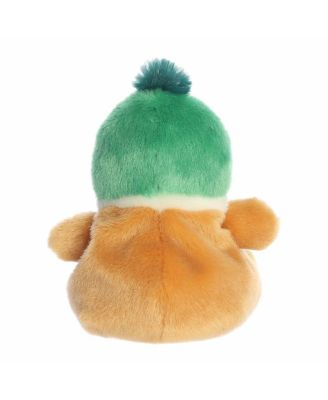 Mini Puddles Mallard Duck Palm Pals Adorable Plush Toy Multicolor 5"
