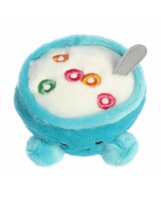 Mini Trixie Cereal Palm Pals Adorable Plush Toy Blue 5"