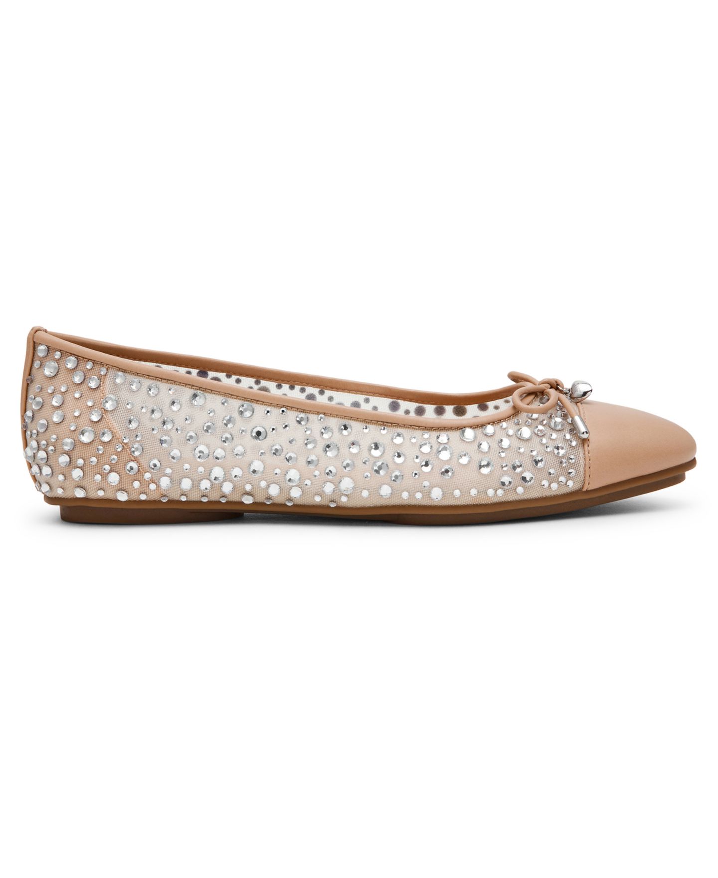 Женские балетки Anne Klein Luci с декором и мыском-кэпом, цвет: Crystal — фото 2