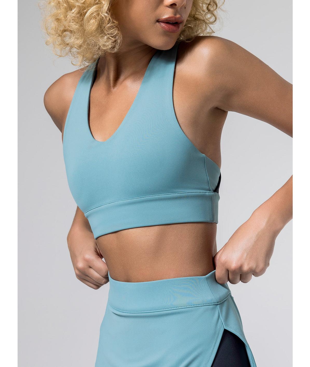 PB5star Women's X-Over Back Sports Bra